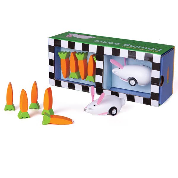 Jack Rabbit Creations Bunny & Carrots Bowling Game