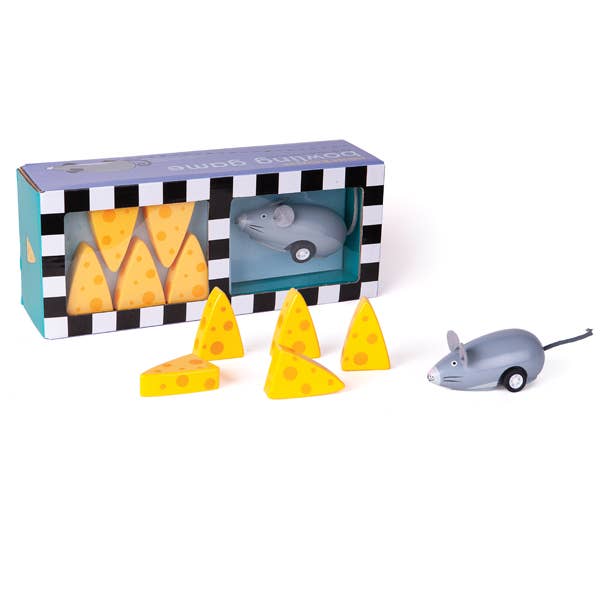 Jack Rabbit Creations Mouse & Cheese Bowling Game