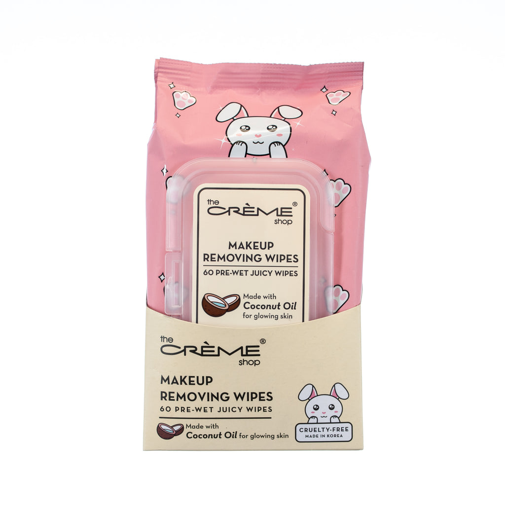 The Creme Shop Makeup Removing Wipes Coconut Oil 8.28oz/235g