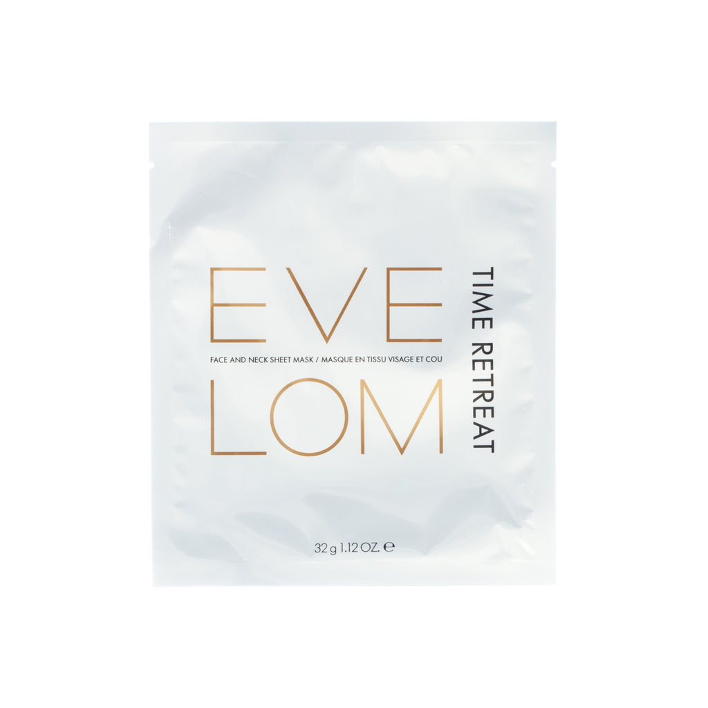 Eve Lom Time Retreat Face and Neck Sheet Mask 1.12oz/32g