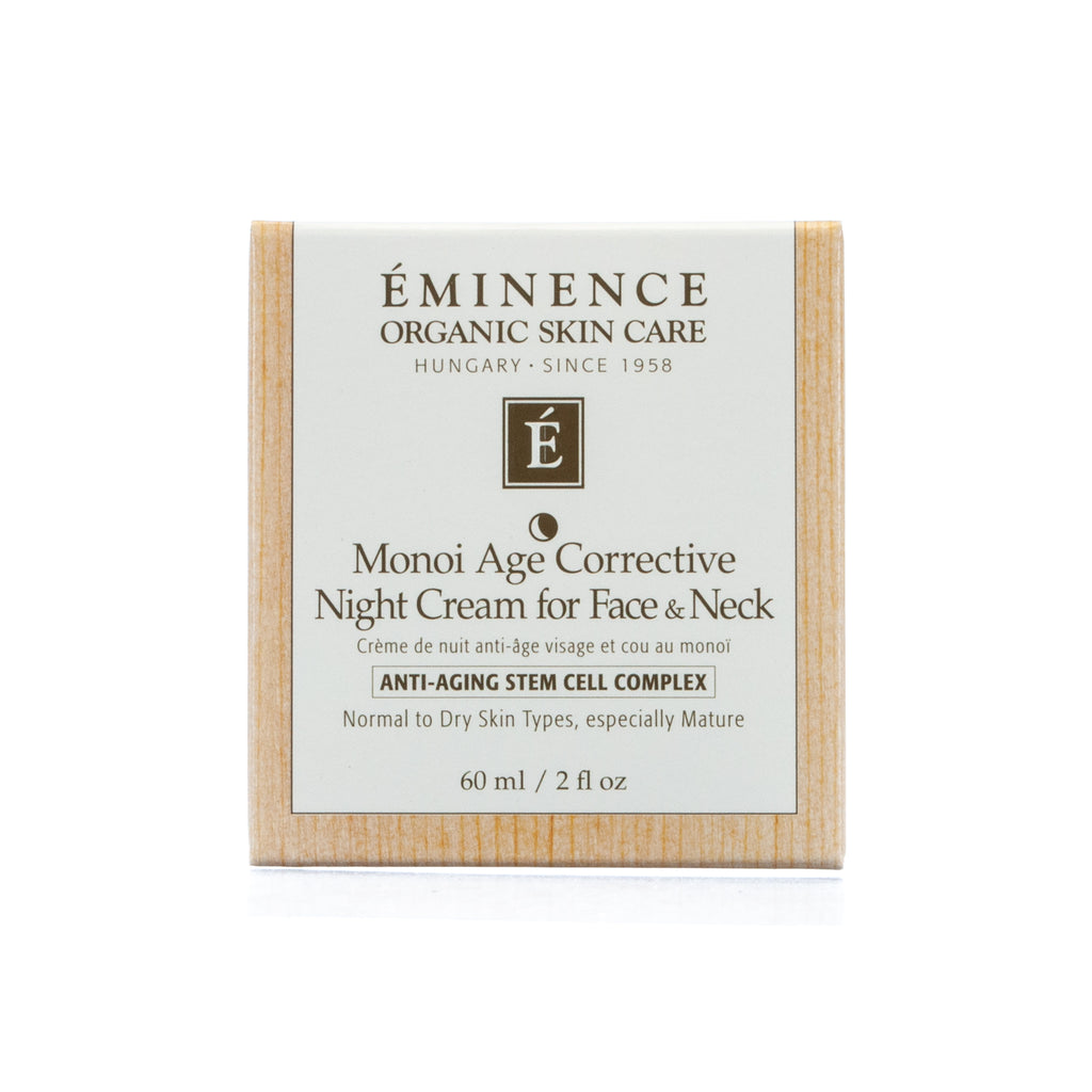 Eminence Monoi Age Corrective Night Cream for Face and Neck 2oz/60ml