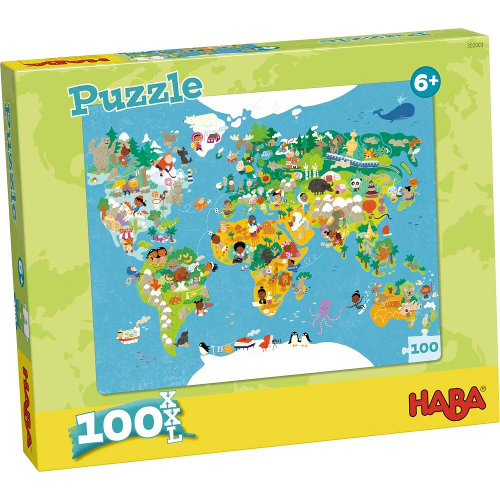 Haba World Map Puzzle