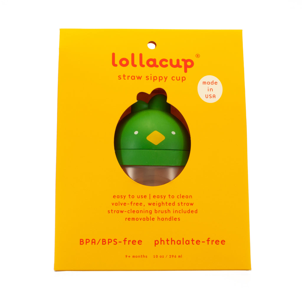 Lollaland Straw Sippy Cup - Green