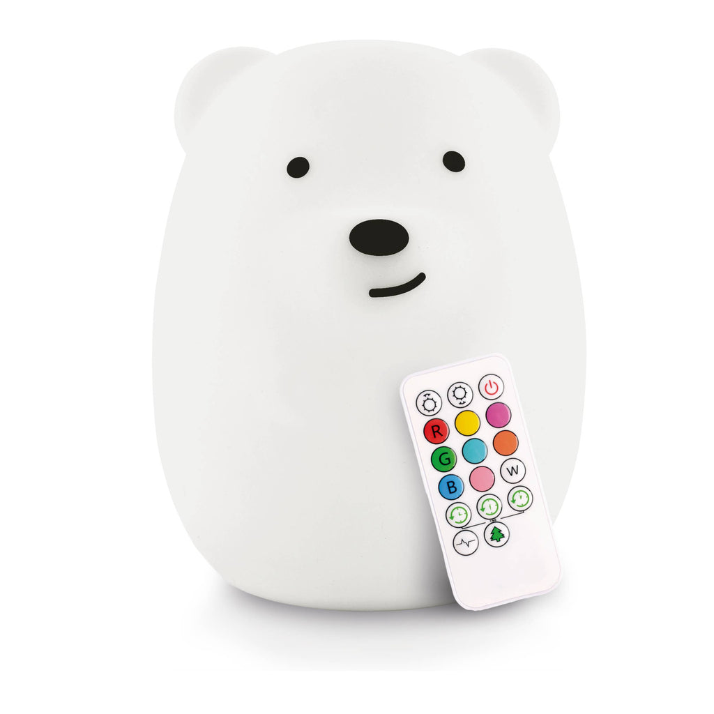 Lumieworld Lumipets LED Bear Night Light with Remote