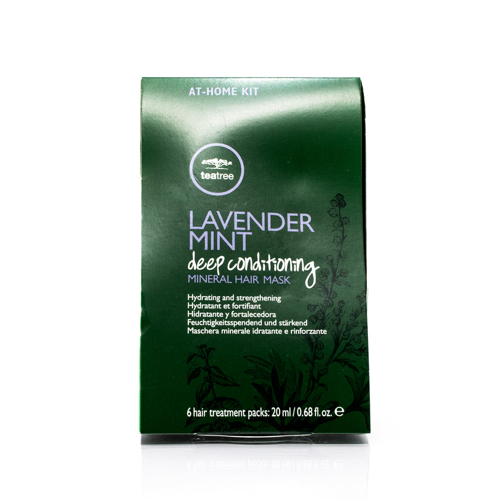 Paul Mitchell Tea Tree Lavender Mint Deep Conditioning Mineral Hair Mask 6x0.68oz/20ml