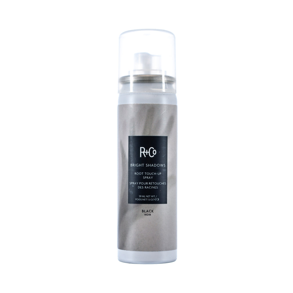 R+Co Bright Shadows Root Touch Up Spray Black 1.5oz/59ml