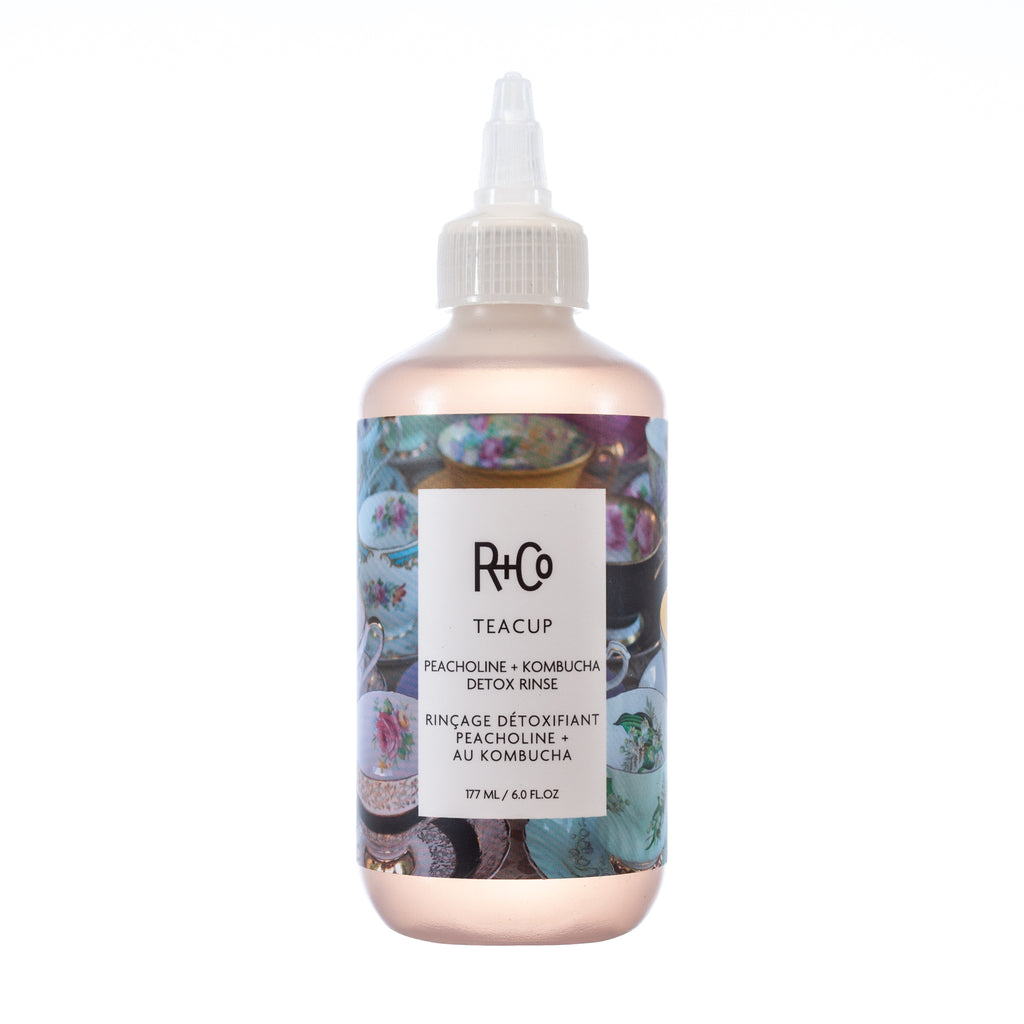 R+Co Teacup Peacholine + Kombucha Detox Rinse 6oz/177ml