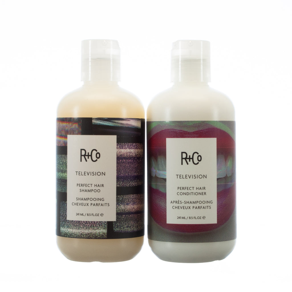 R+Co Television Perfect Hair Shampoo and Conditioner 8.5oz/241ml
