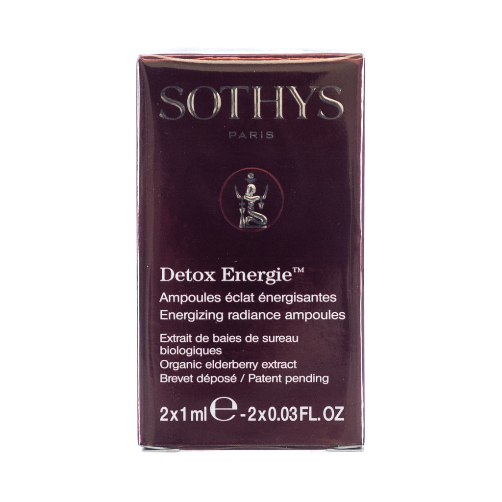 Sothys Detox Energie Energizing Radiance Ampoules 2x0.03oz/1ml