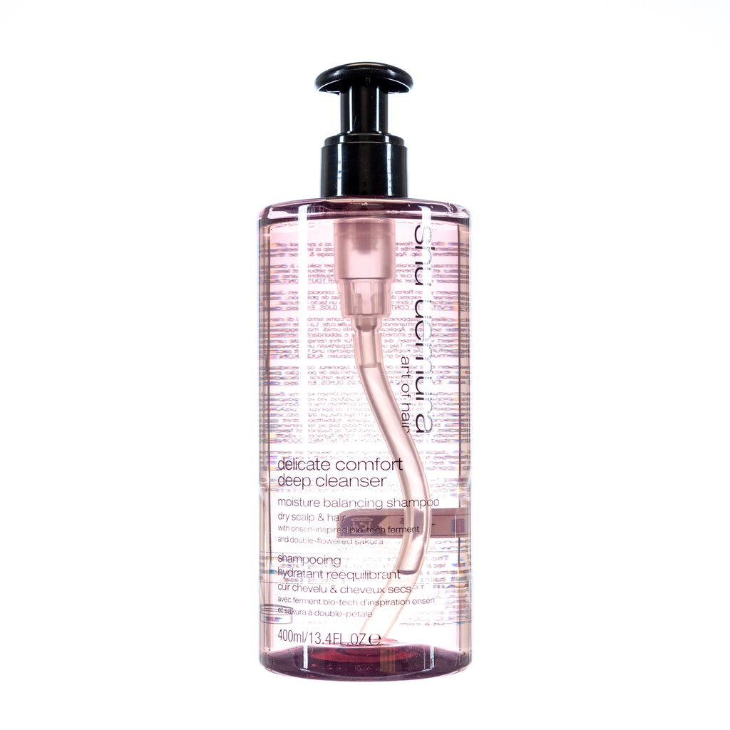 Shu Uemura Delicate Comfort Deep Cleanser Moisture Balancing Shampoo 13.4oz/400ml