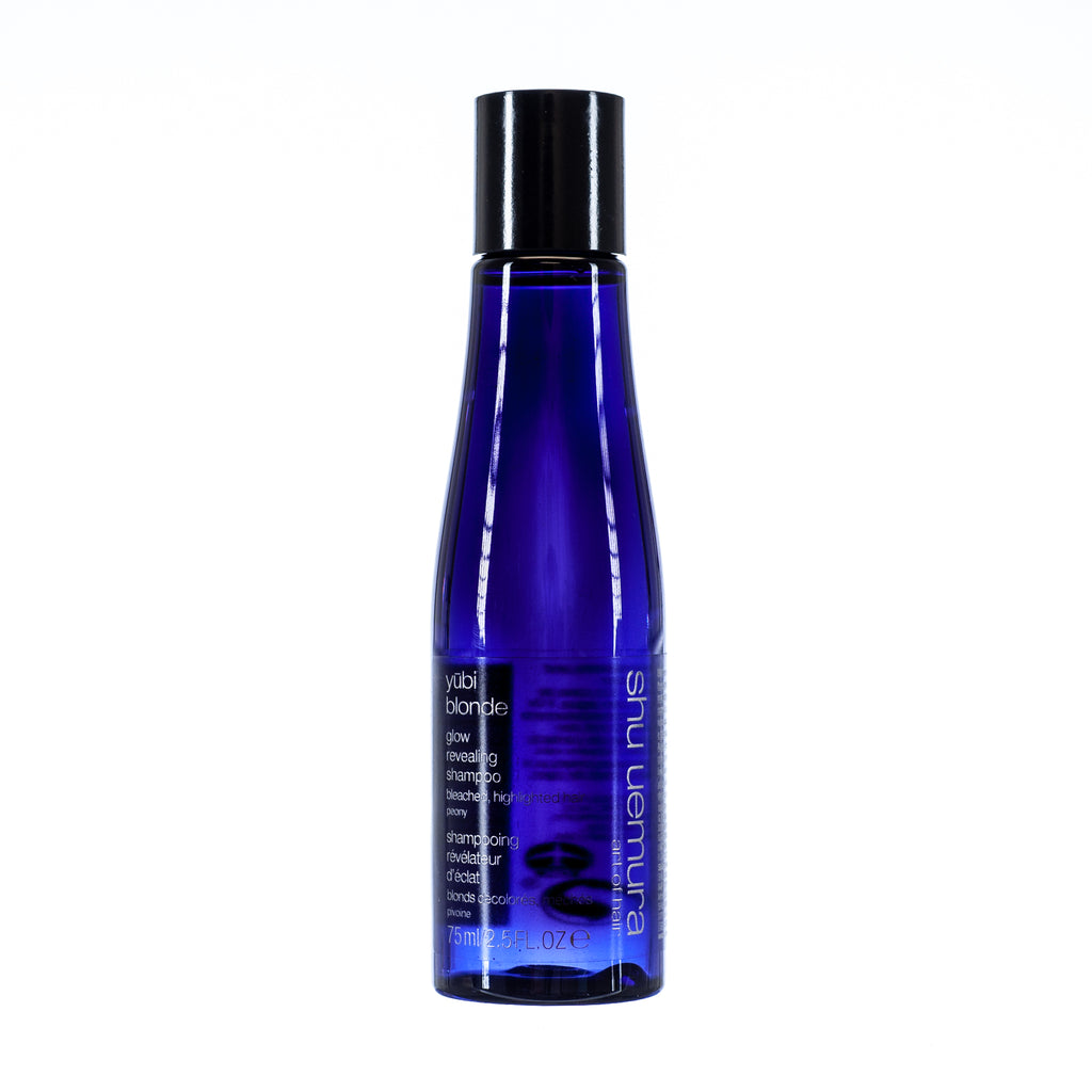 Shu Uemura Yubi Blonde Glow Revealing Shampoo 2.5oz/75ml (TRAVEL)